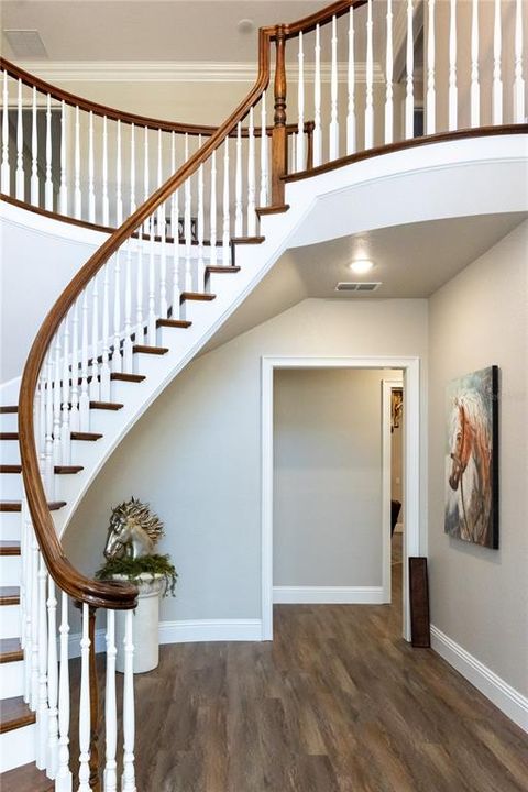 Grand Staircase In Foyer/Entrance