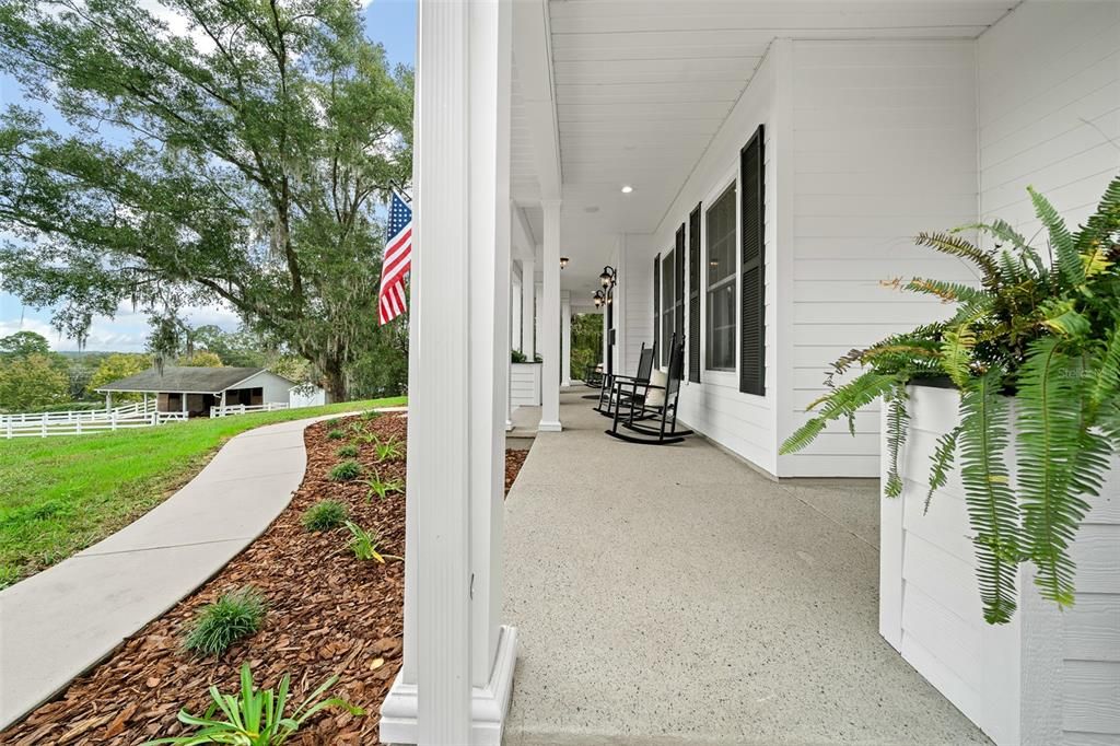 Covered Front Porch