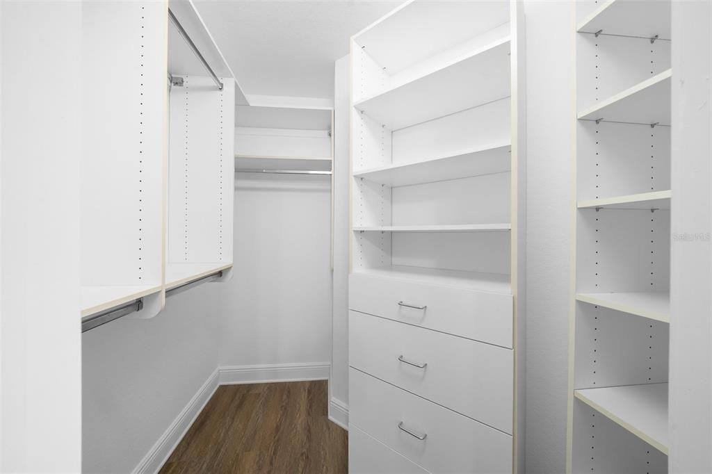 Upstairs Bedroom Walk-In Closet