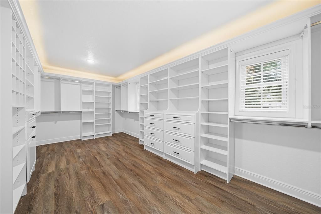 Large Walk-In Closet Primary Suite #1