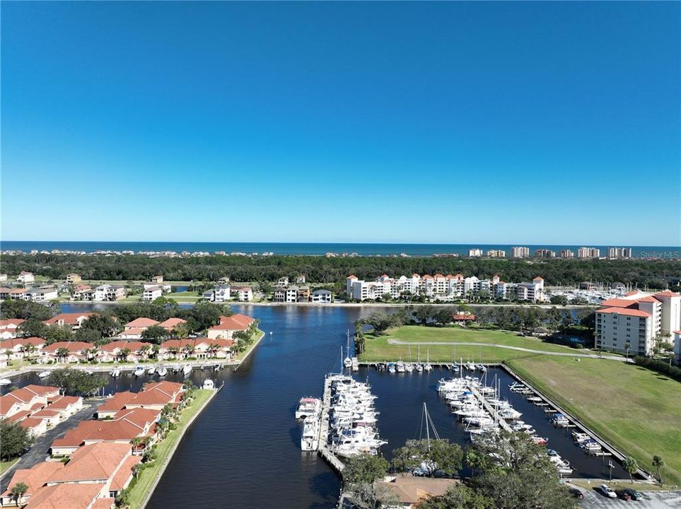 Palm Coast Marina and Fuel docks about 1.5 Miles away