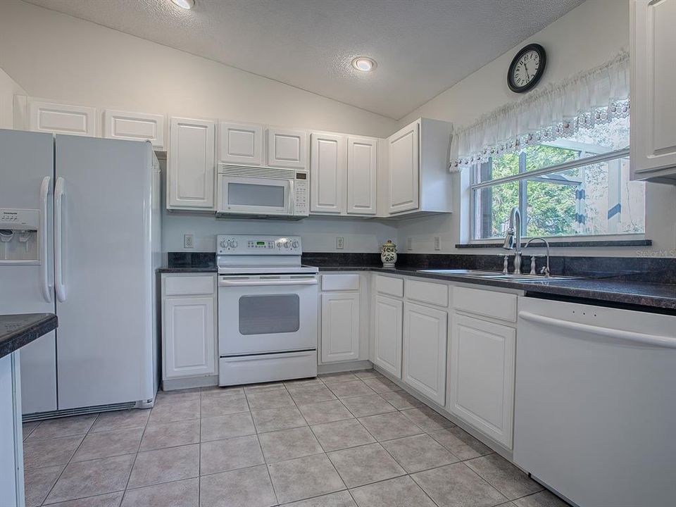 PLENTY OF CABINETS AND COUNTER SPACE