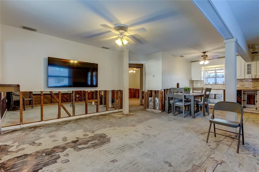 From Living Room showing Hallway Entrance