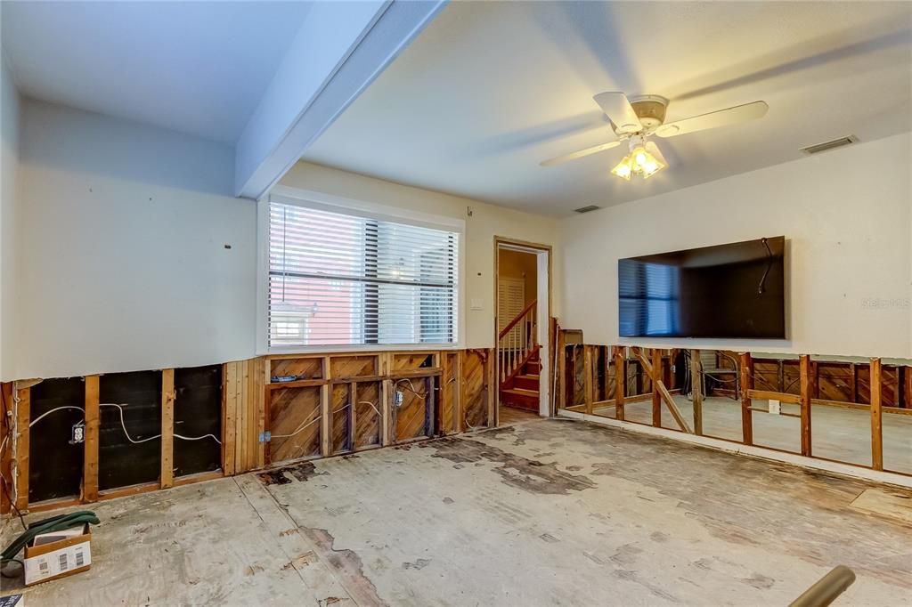 From Living Room - Showing Stairwell