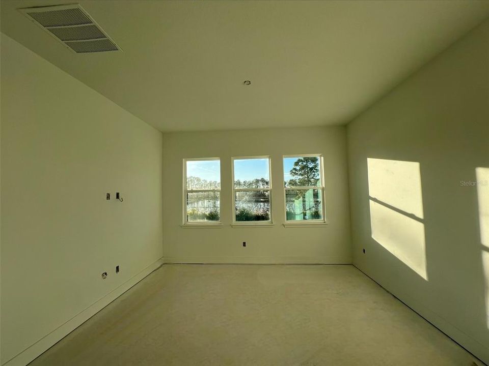 Primary Bedroom under construction