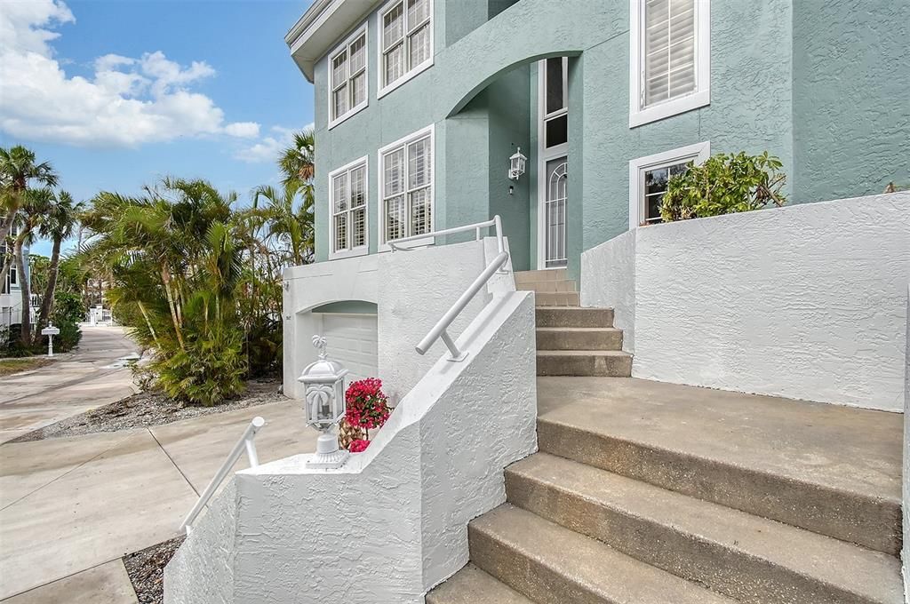 Front door entrance.