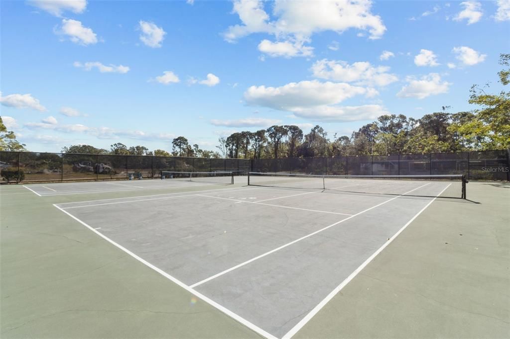 tennis courts