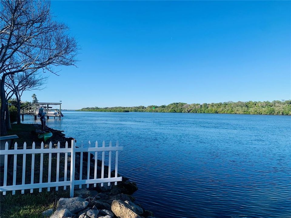 VIEW TO NORTH ON THE ICW