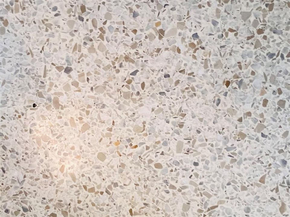 Terrazzo floor