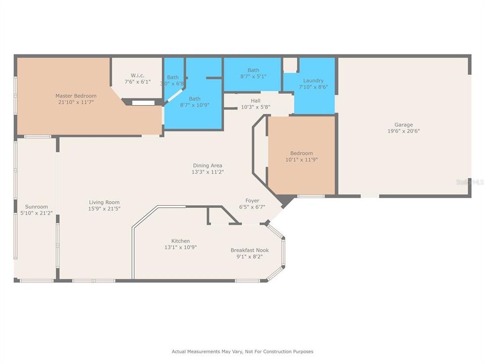 For Sale: $389,000 (2 beds, 2 baths, 1584 Square Feet)