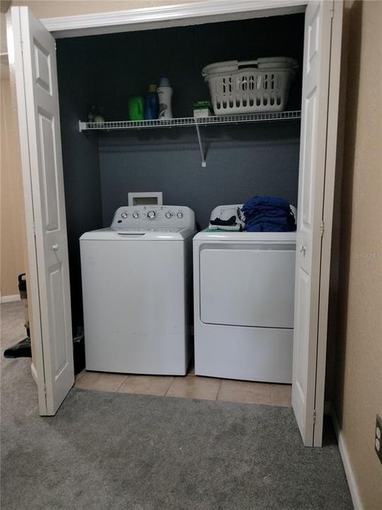 Upstairs Laundry Closet