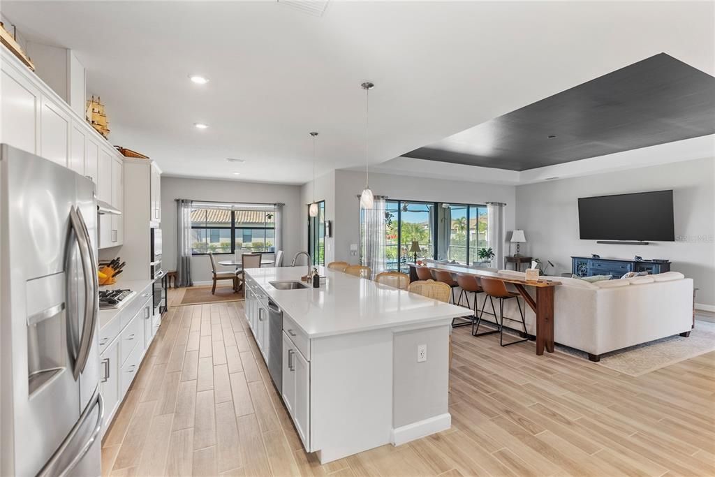 Kitchen as seen from Dining area