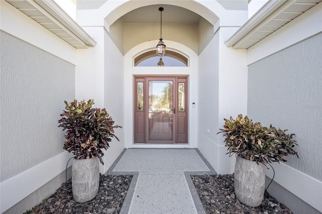 Your leaded glass front door