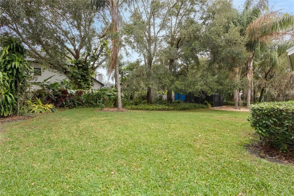 1/3 acre with spacious back yard for play