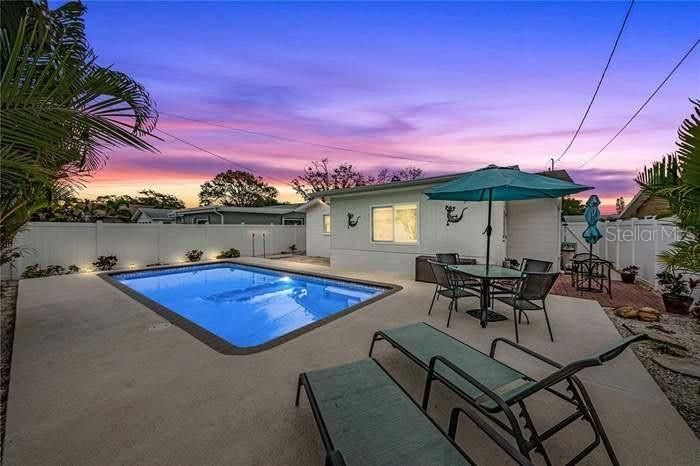 Pool and patio