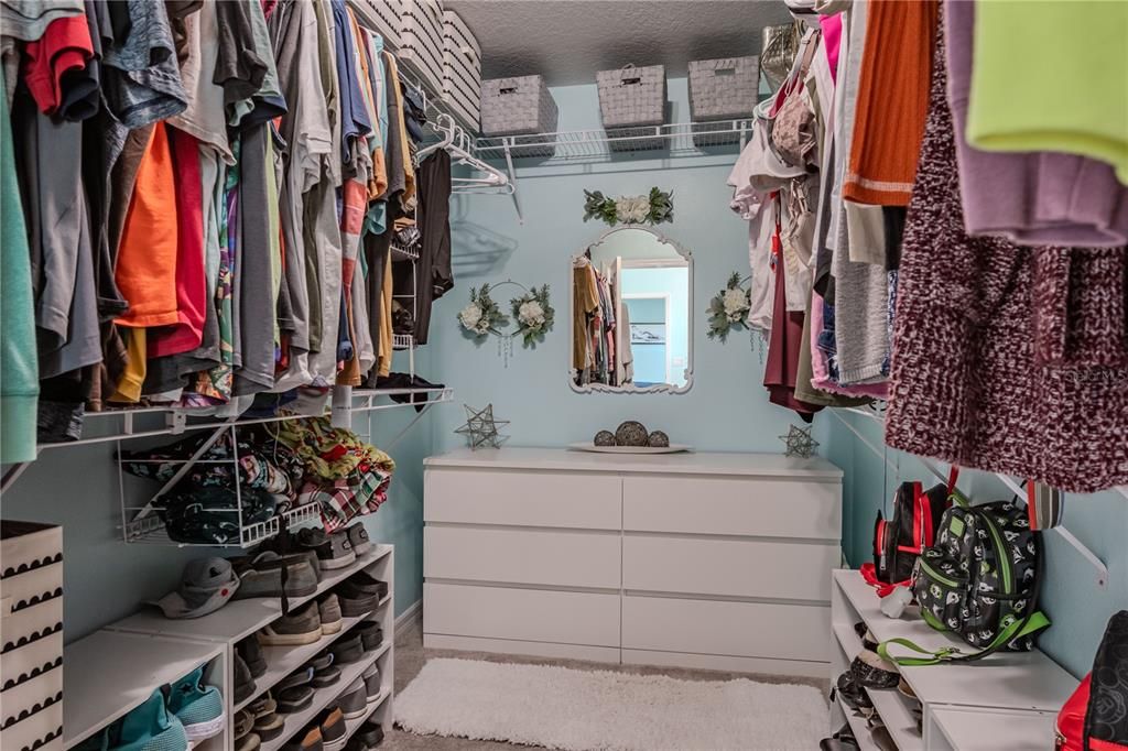 Primary Bedroom Walk-in Closet