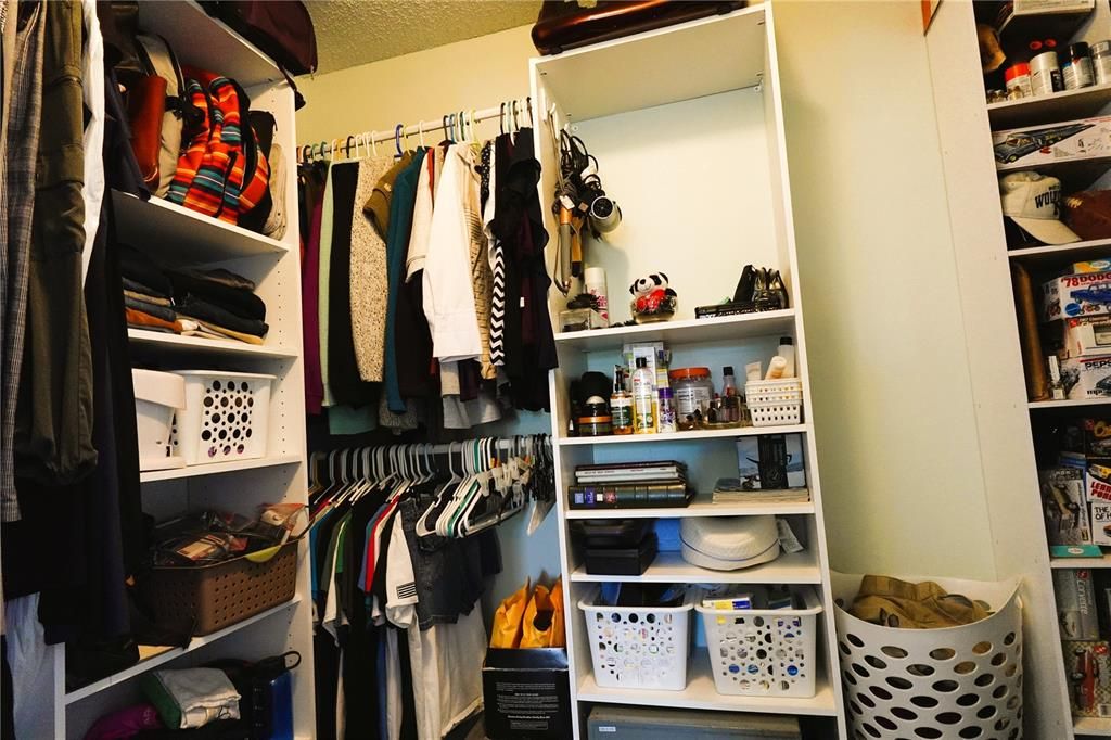 Master Walk-In Closet