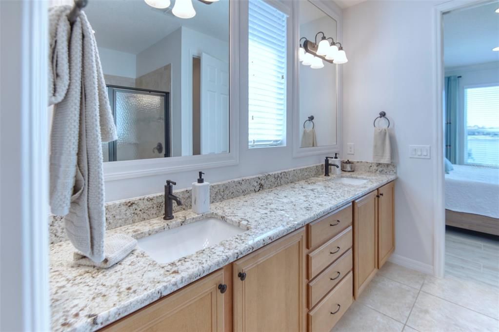 Plenty of counter space, large cabinets, and an array of drawers for storage