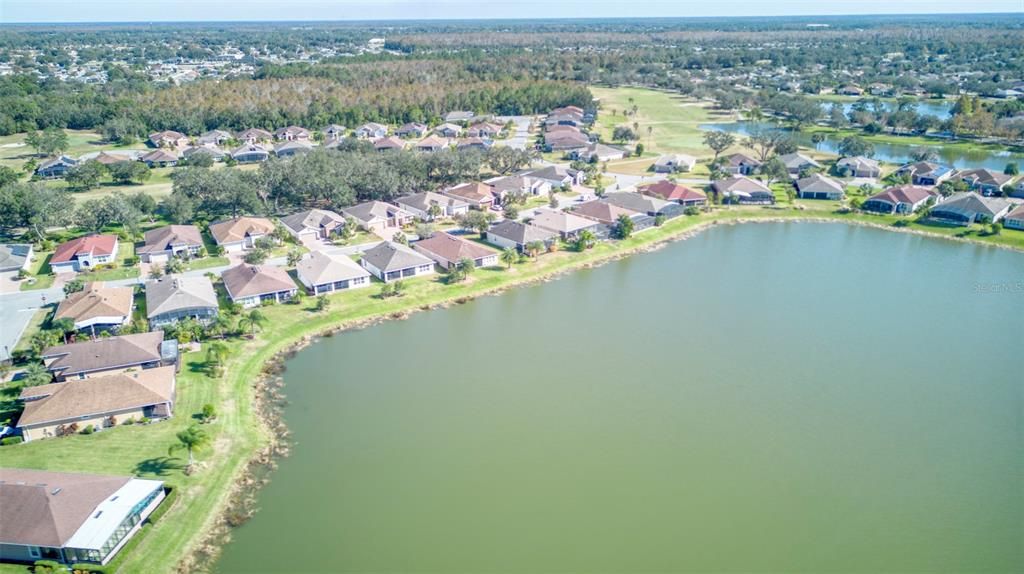 The Oaks golf course winds it's way through Treviso