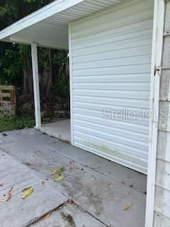 Back patio area