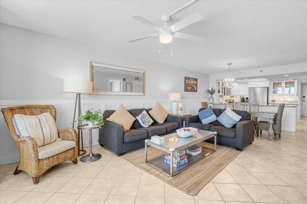 Living room and dining room combo