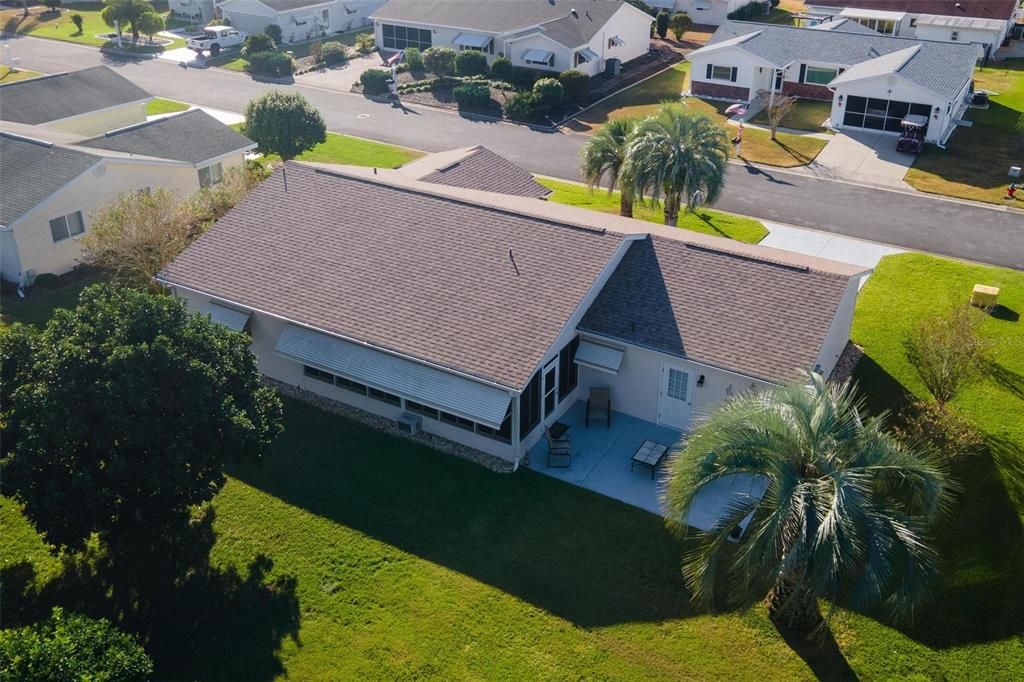 Aerial of Back Exterior