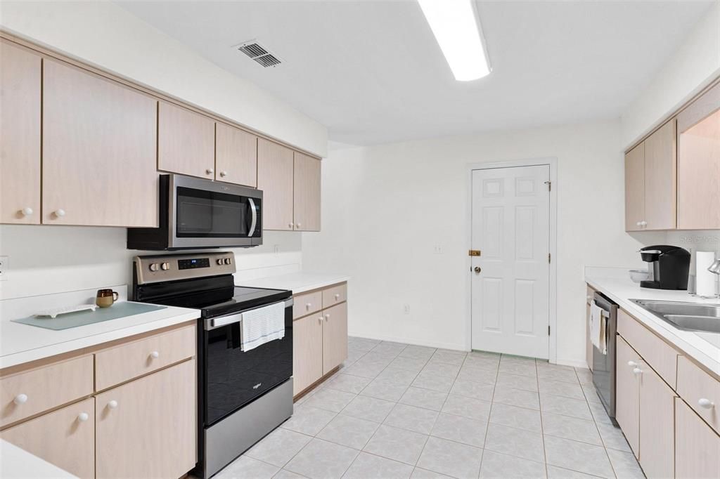 Kitchen with Plenty of Storage