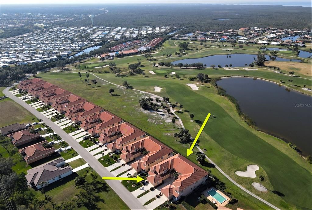 Aerial view of Vizcaya at Burnt Store Isles