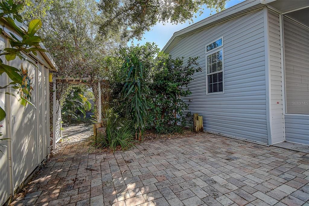 VINE COVERED ARBOR TO SITTING AREA 2