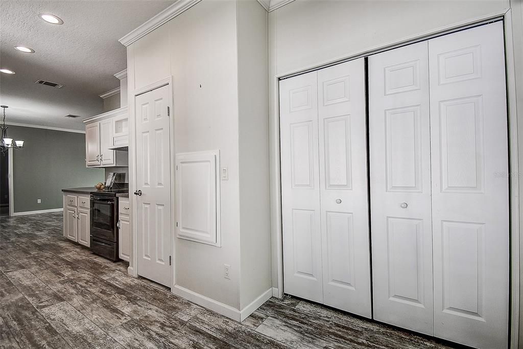 PANTRY AND LAUNDRY ROOM