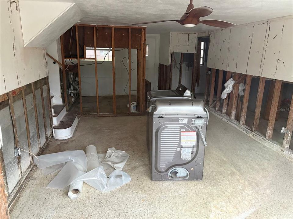 Basement in current condition due to Hurricane Helene