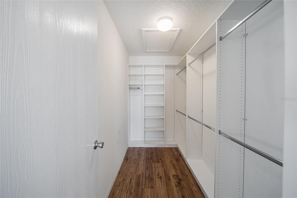 Primary Walk-in Closet