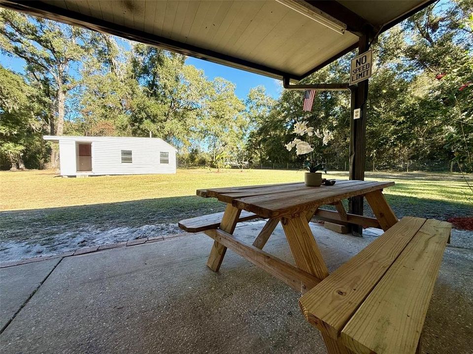 Covered Patio