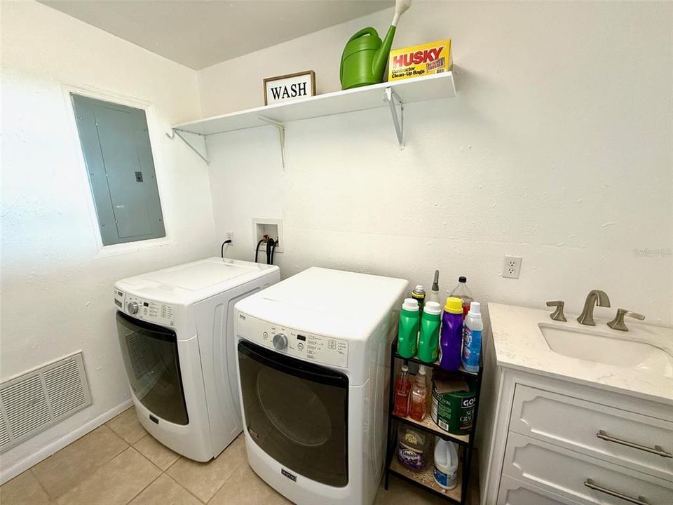 Laundry and Utility Room