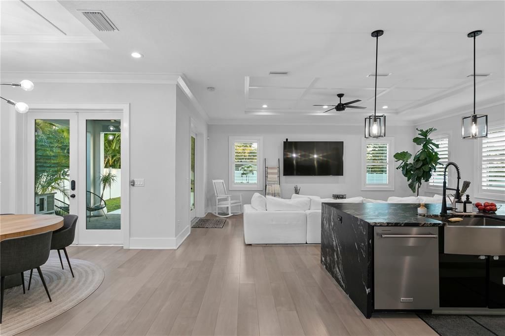 Dining Room and Kitchen