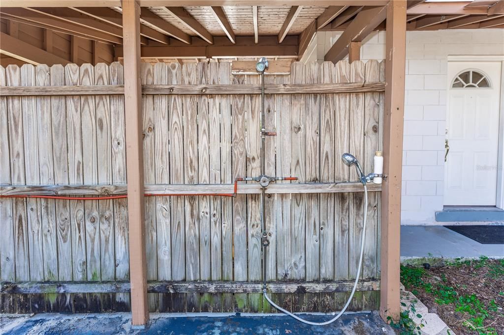 OUTDOOR SHOWER