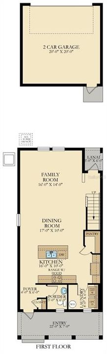 Floor plan. 1st floor