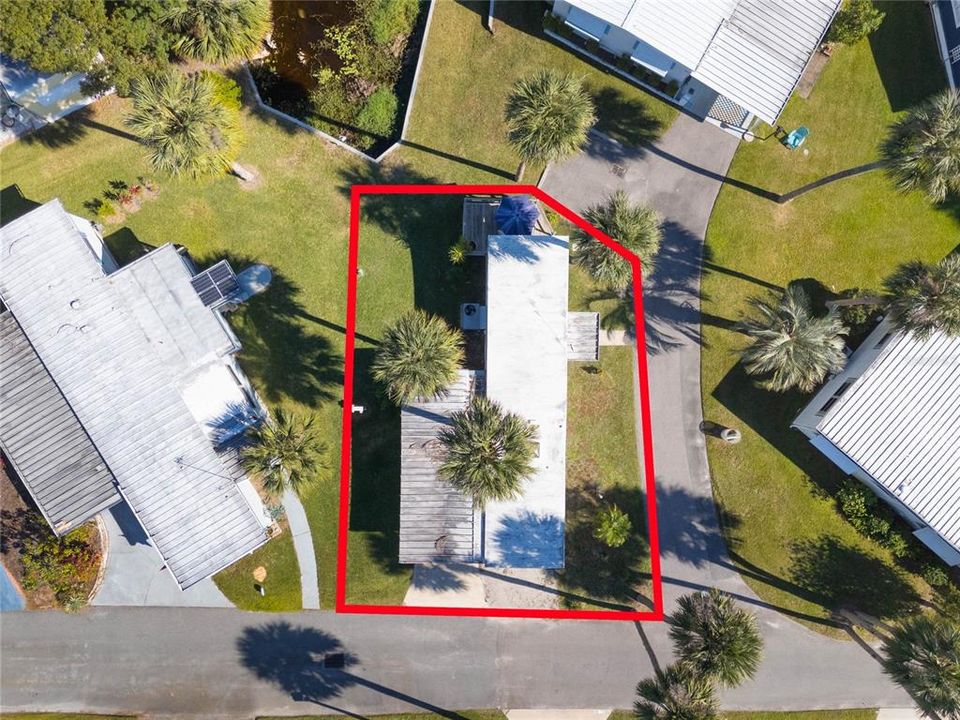 Aerial View of 153 Bywoods