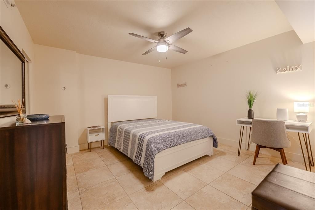 Guest Bedroom with Door to Guest Bath