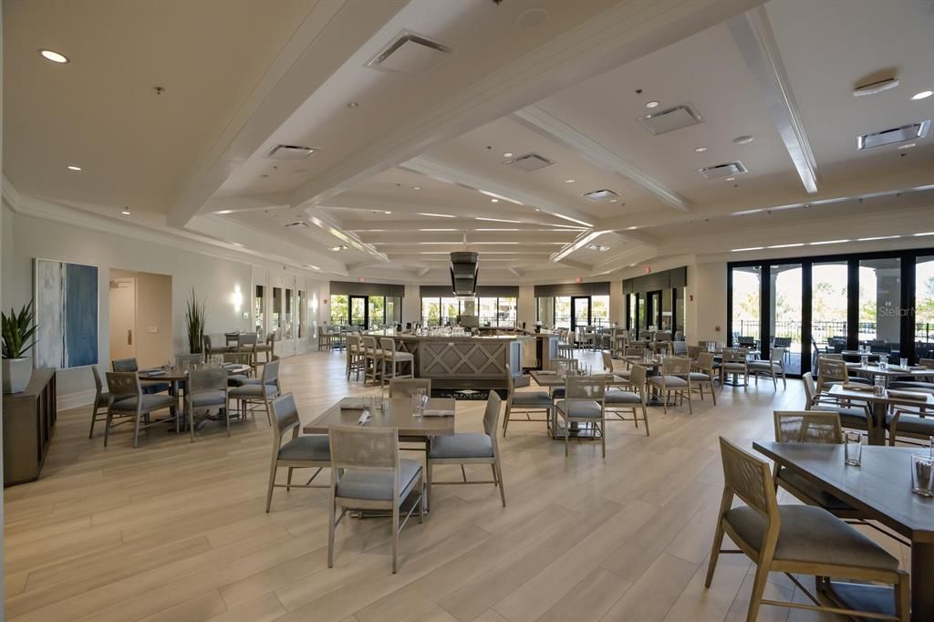 Dining Room in the Culinary Center