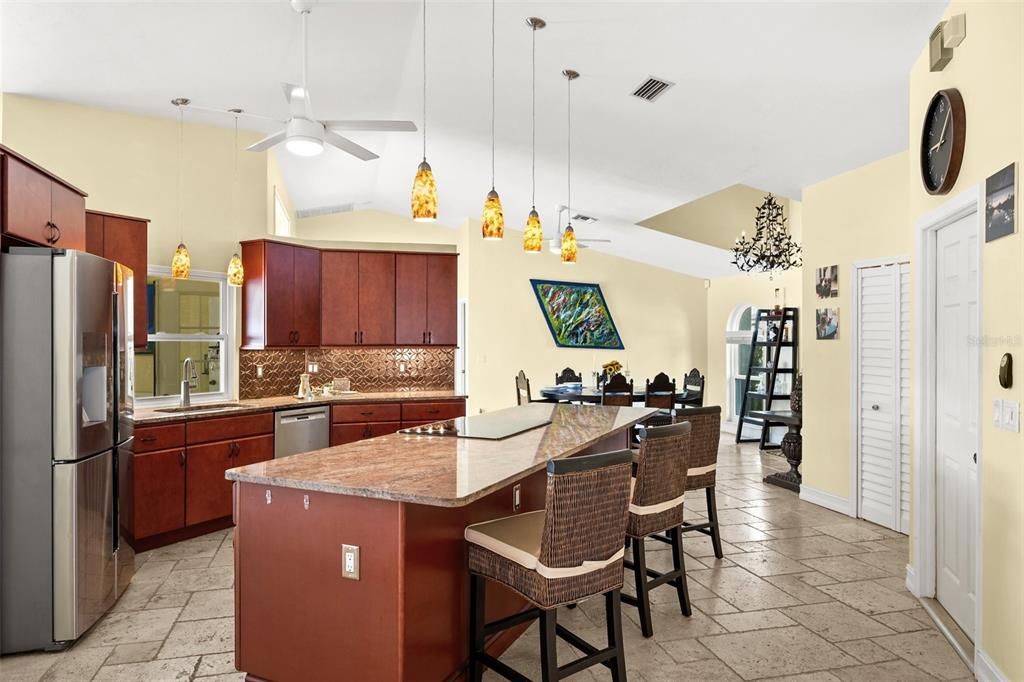 Inviting Kitchen with Stainless Steel Appliances