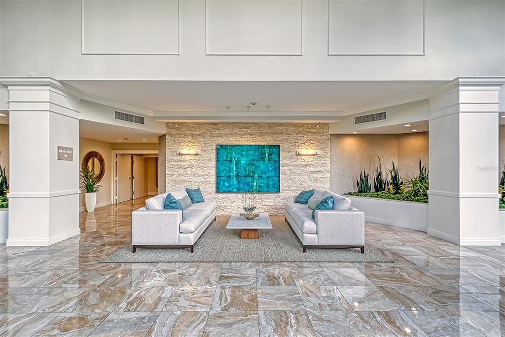 A grand "NEW" lobby to impress your guests