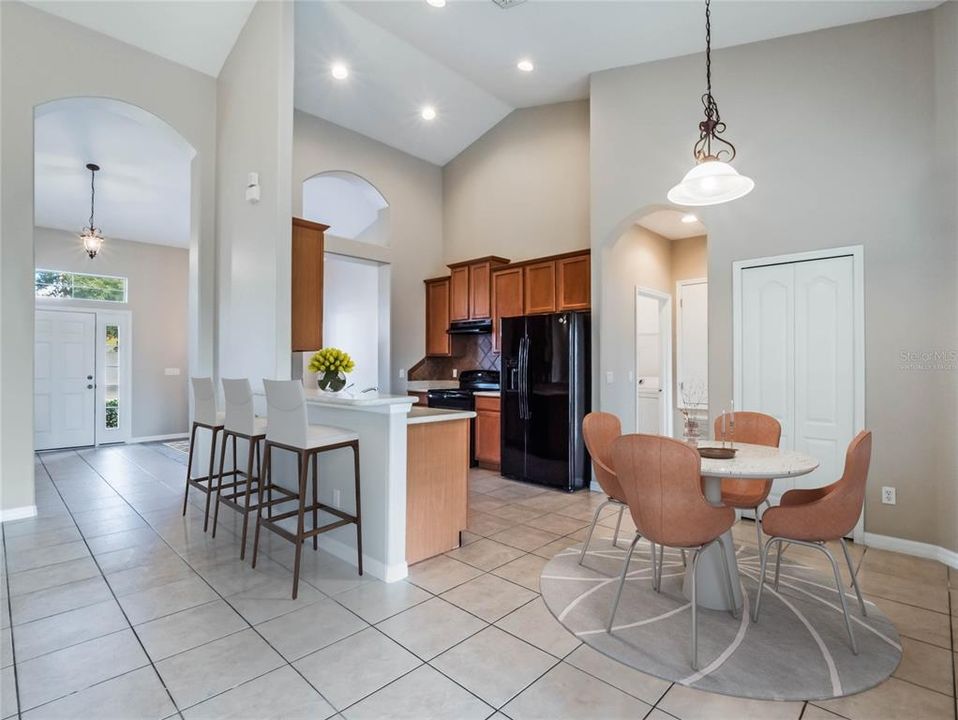 EAT-IN KITCHEN. Virtually Staged.