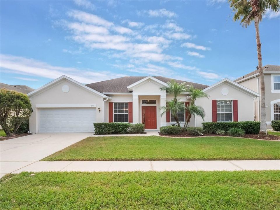 Welcome to Bridge Water in 32828, an established community just minutes from UCF, and this 4-bedroom, 2-bath home on a spacious lot on a quiet CUL-DE-SAC STREET with a NEWER ROOF (2018), formal and family spaces, HIGH CEILINGS, and a large SCREENED LANAI for those seeking outdoor space!