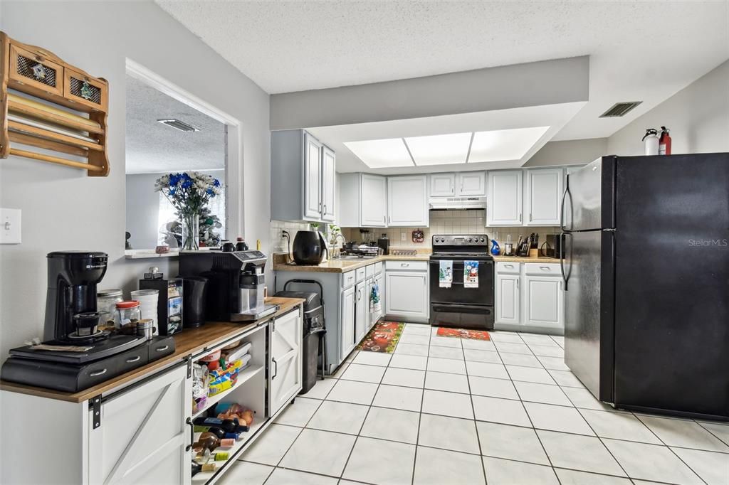 View of the Kitchen.