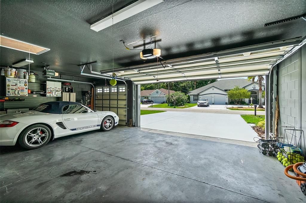 3 car garage