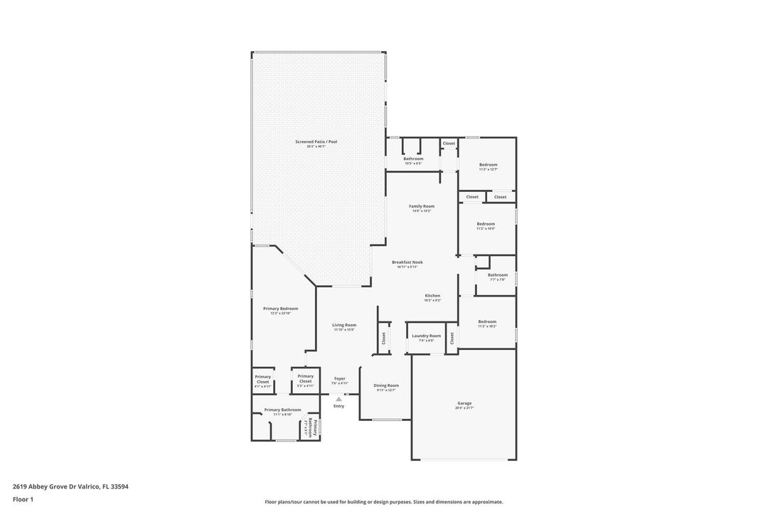 Active With Contract: $470,000 (4 beds, 3 baths, 2141 Square Feet)