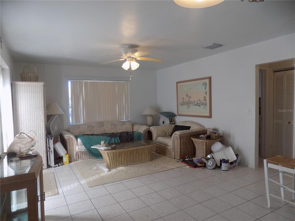 View of the living room area.