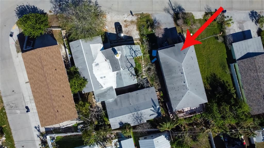 Lot next to the duplex is NOT attached to the property.