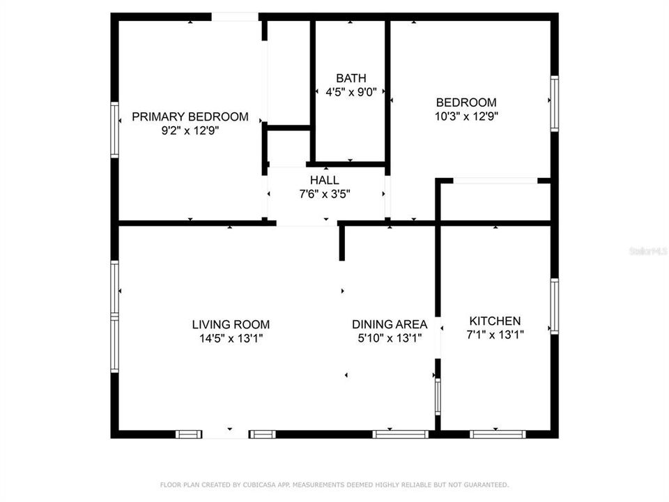 Unit B floor plan